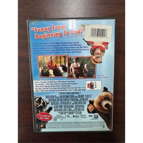 Dr. Dolittle 2 Full Screen Edition DVD Movie - Picture 2 of 4